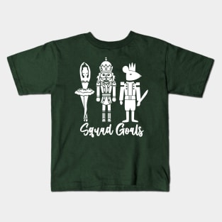 Christmas Squad Goal Shirt Flossing Ballet Nutcracker Christmas Kids T-Shirt